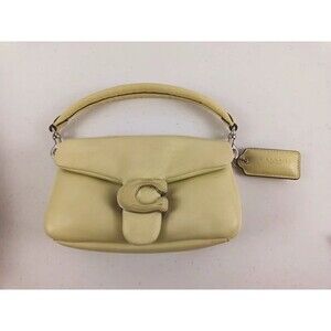 Coach Tabby 18 Pillow #C3880 Pale Lime Nappa Leather Small Handbag